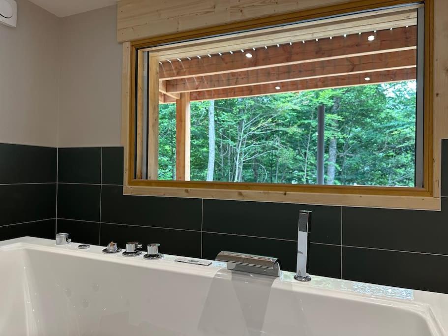 Jacuzzi En Foret L'Esperou Extérieur photo